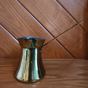 Vintage Brass Pour Pot/Turkish Coffee Pot